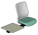 E place 1 tablette assise capitonnée - couleur design creation studio. Fabrication de sièges et meubles de bureau personnalisés