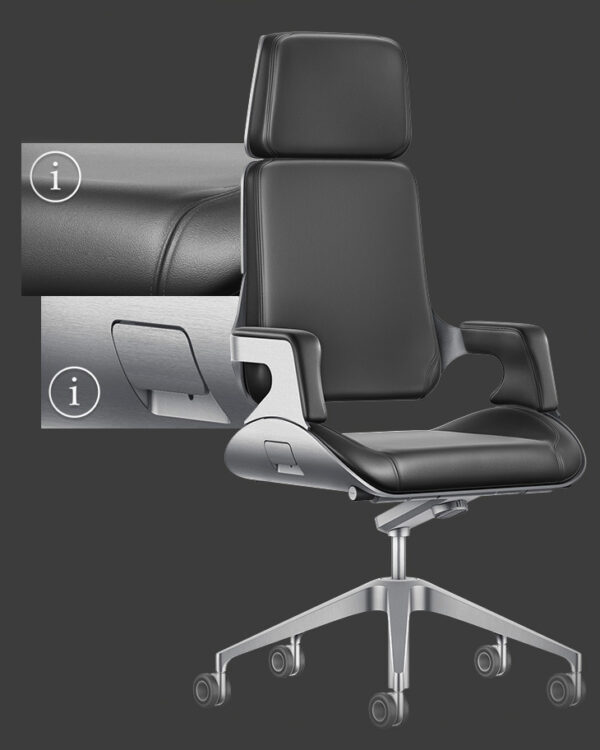 Design creation studio Interstuhl Silver siège de bureau en Sièges chaises et fauteuils de bureaux de qualité pour professionnel