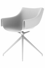 Fauteuil pivotant design manta pour professionnel design creation studio