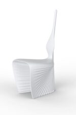 Chaise art design Vondom pour extérieur blanc