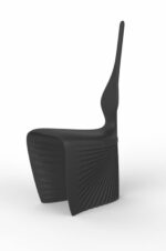 Chaise art design Vondom pour extérieur noir