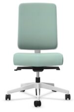 fauteuil de bureau ergonomique médical blanc pour profession hospitalière