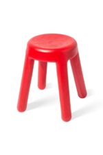 ROTOMAN ecoresponsable Tabouret maximum rouge