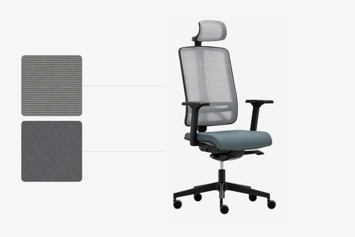 Composition Flexi 1104 livraison rapide du fauteuil ergonomique avec couleur prédéfinie