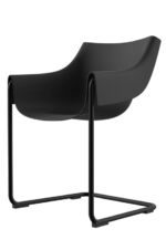 fauteuil noir pour espace de bureaux professionnel design creation studio