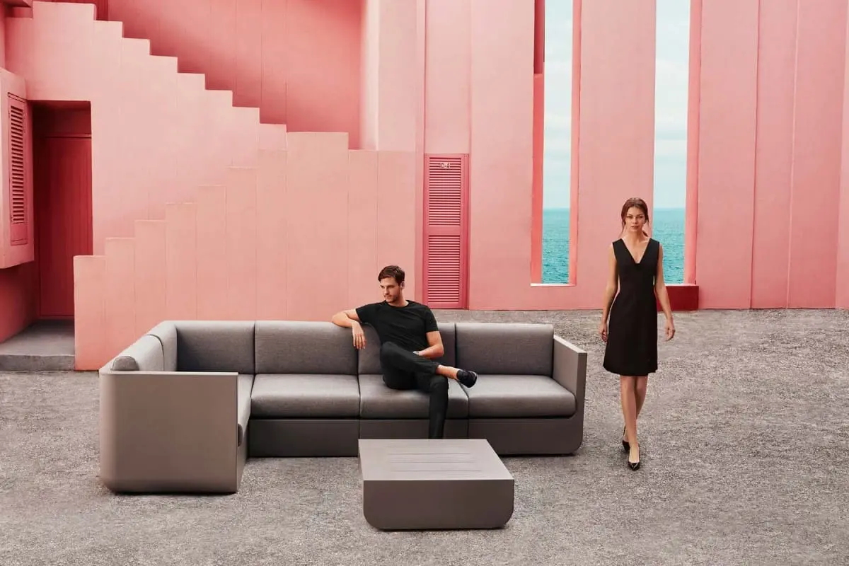 Sofa modulable ULM contemporain pour coworking et salles d’attente professionnelles