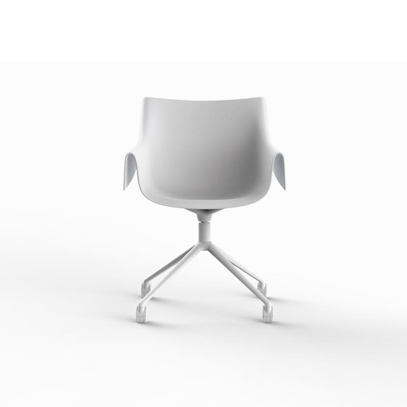 fauteuil blanc pour espace de bureaux professionnel design creation studio