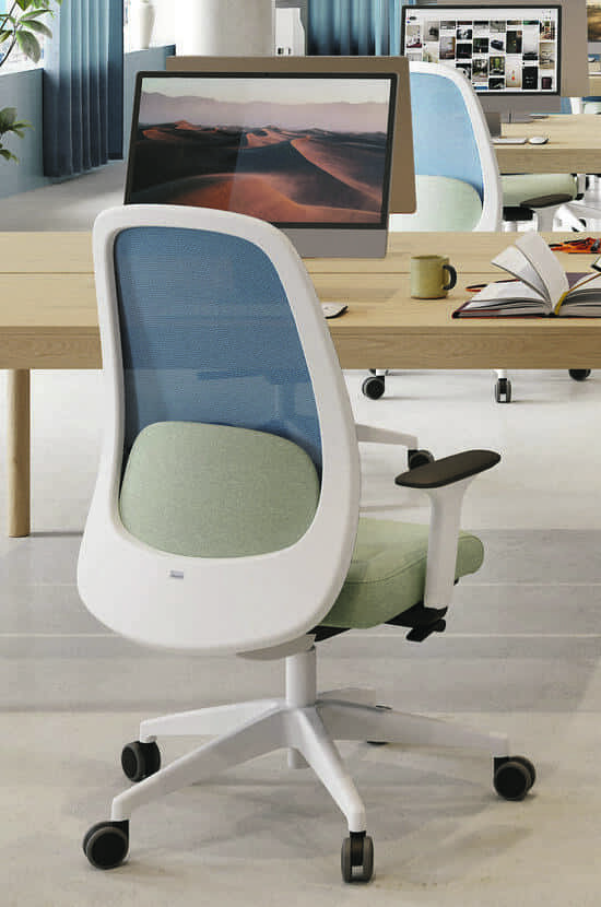 HEJ nouveauté interstuhl fauteuil opérateur dossier résille pour aménagement de bureau moderne