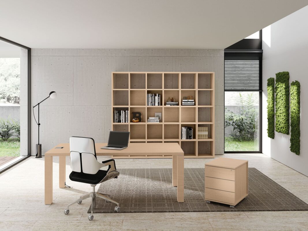 Design élégant bureau Odéon, alea sur mesure