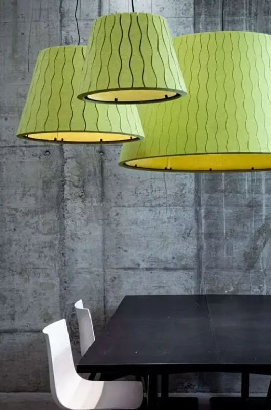 Lampe design LED éco-responsable moderne pour espaces de vie professionnel coworking design creation studio