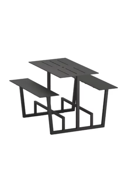 Table collective extérieure et esthétique, adaptées à vos besoins en intérieur comme en extérieur.