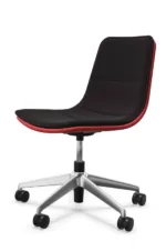 Siege personnalisable pivotant sur piètement aluminium