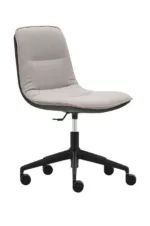 Siège de bureau et de salle de réunion sur roulettes