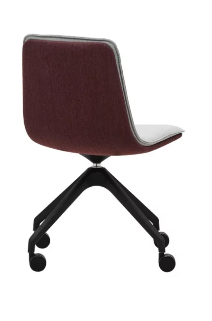 chaise roulante bureau polyvante en tissus personnalisable