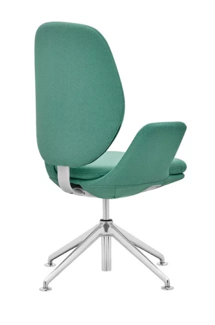 Fauteuil confortable sur patin pour salle de réunion